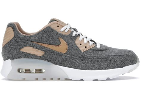 Nike Air Max 90 Ultra Cool Grey Vachetta Tan 